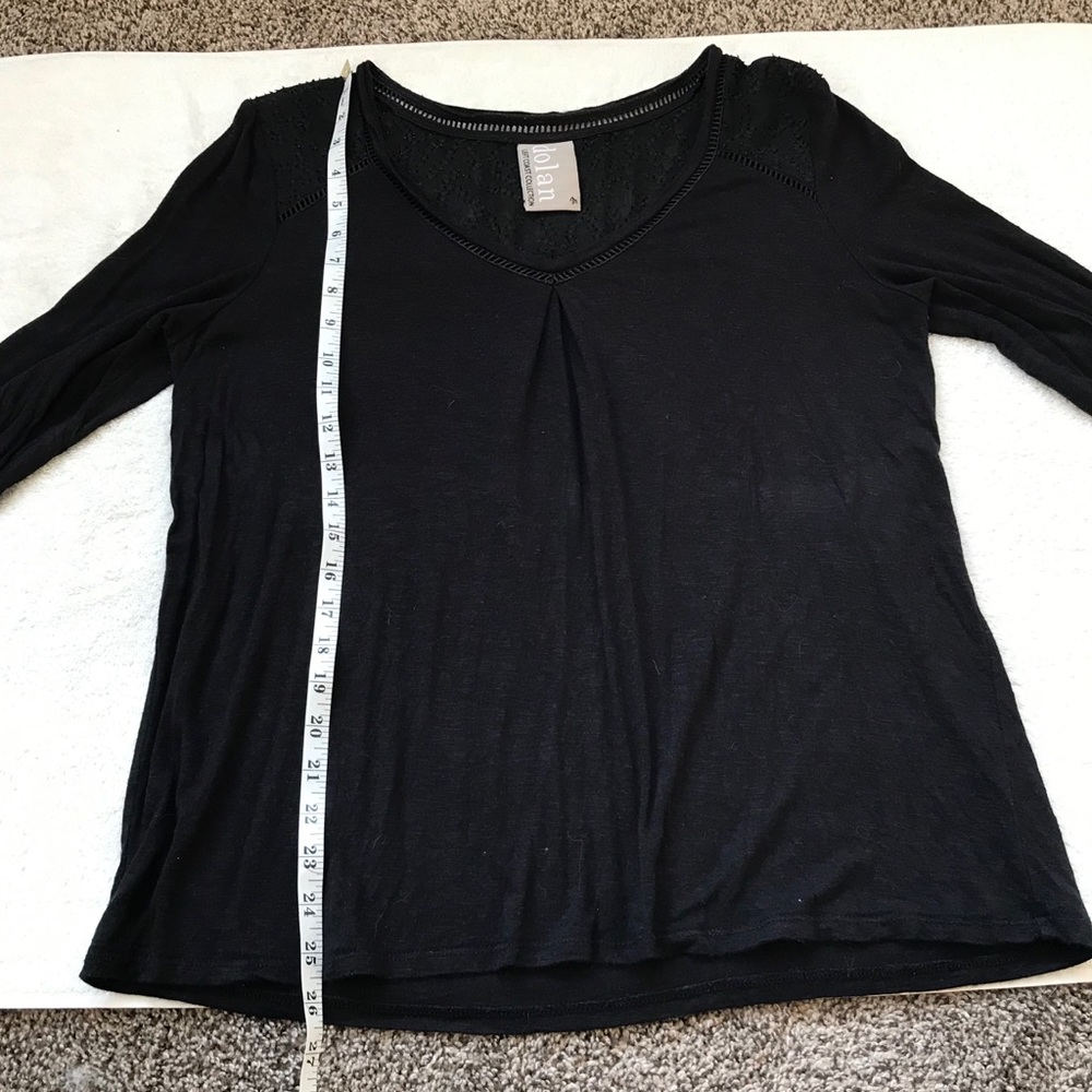 Anthropologie Dolan Left Coast Maisy Tee, black - Picture 10 of 13